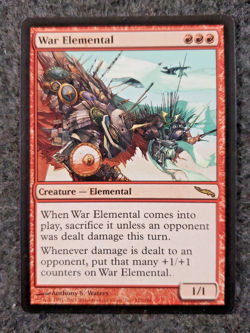 War Elemental MTG Mirrodin Set 112/306 Rare NM English.................(DS3D1L1) - Image 1