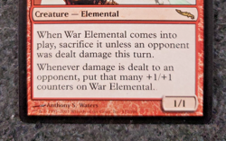 War Elemental MTG Mirrodin Set 112/306 Rare NM English.................(DS3D1L1) - Image 5