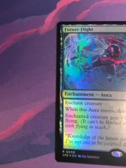 2025 Marvel's Magic The Gathering MTG R 0006 Future Flight Foil - Image 4