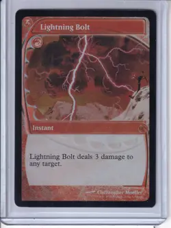 MTG Lightning Bolt, Foil Future Sight, New/Unplayed (Secret Lair Drop SLD) - Image 1