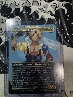 Tidus, Yuna's Guardian (Borderless) Commander: Final Fantasy MTG M0205 - Image 1