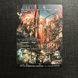 NM Borderless The Imperial City of Archades, MTG, Final Fantasy, Magic, 27 Reg - Image 1