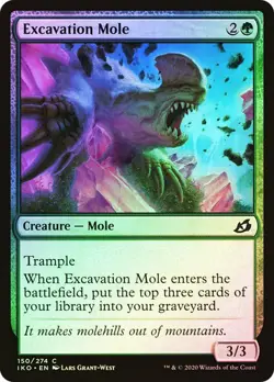 Excavation Mole Ikoria MTG MAGIC MOLE #150 FOIL O252 - Image 1