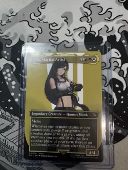 Tifa, Martial Artist (Borderless) 0206 Reg Finish MTG FINAL FANTASY NM - Image 1