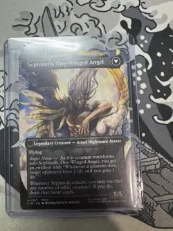 Sephiroth, Fabled Soldier (Borderless 0317) Final Fantasy - NM MTG - Image 2