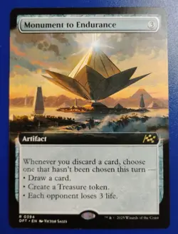 MTG Magic the Gathering Monument to Endurance (394/568) Aetherdrift NM - Image 1