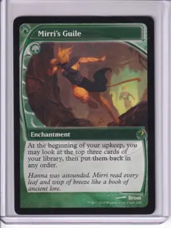 MTG Magic the Gathering Mirri's Guile (209) Mystery Booster 2 LP - Image 1