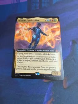 Cosmic Spider-Man Extended Spider-Man Mythic NM MTG - Image 1