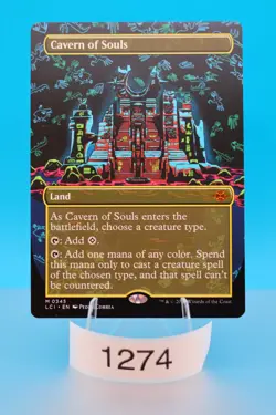 MTG Cavern of Souls (Borderless) The Lost Caverns of Ixalan Regular #345 - Image 1