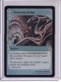 [1x] Ensnaring Bridge - Foil Near Mint, English Mystery Booster 2 MTG Magic - Image 1