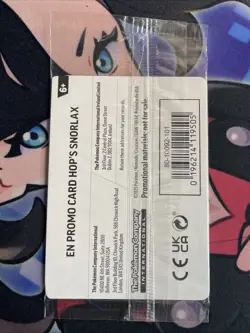 SEALED Hop’s Snorlax GameStop Stamped Promo Journey Together Pokemon TCG - Image 2