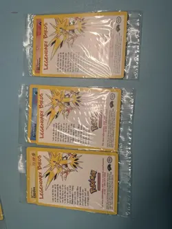 POKEMON SEALED ALL 3 Movie Promo Legendary Birds Moltres Articuno Zapdos WOTC - Image 1