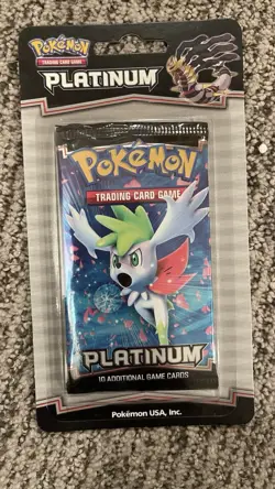 Pokemon TCG Platinum Base Set Blister Booster Pack Factory Sealed Shaymin Art - Image 1