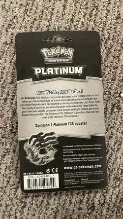 Pokemon TCG Platinum Base Set Blister Booster Pack Factory Sealed Shaymin Art - Image 2