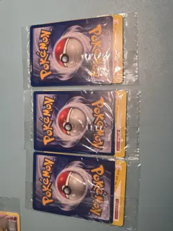 Ancient Mew AND All 3 Legendary Birds SEALED Pokemon The Movie Promo Cards - Image 3