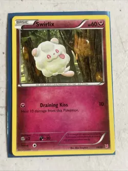 2014 Pokemon Swirlix 18/30 XY Bisharp & Wigglytuff - Image 1