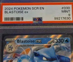 Mint 2024 POKEMON SCR EN-STELLAR CROWN 030 BLASTOISE EX - PSA 9 - Image 3