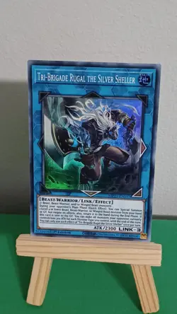Yugioh Tri-Brigade Rugal The Silver Sheller MP21-EN197 Super Rare - Image 1