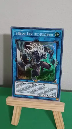 Yugioh Tri-Brigade Rugal The Silver Sheller MP21-EN197 Super Rare - Image 2