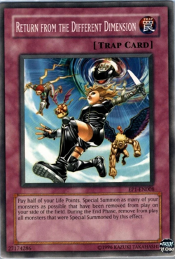 Return from the Different Dimension - EP1-EN008 - Common - YuGiOh TCG Card - Image 1