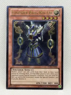 Yugioh! Thunder King Rai-Oh - TU08-EN000 - Ultimate Rare - NM - Image 1