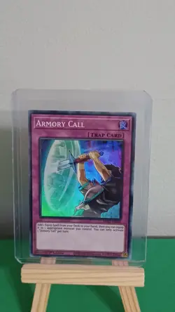 Yugioh Armory Call Trap Card MP21-EN031 Super Rare Tin Of Ancient Battles - Image 5