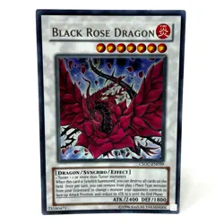 Yugioh Yu-Gi-Oh Trading Card Black Rose Dragon CSOC-EN039 - Image 1