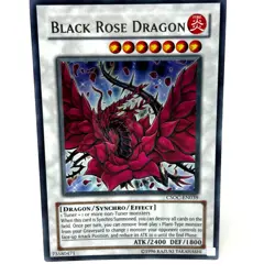 Yugioh Yu-Gi-Oh Trading Card Black Rose Dragon CSOC-EN039 - Image 2