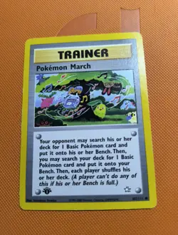Pokemon March 102 Neo Genesis 1st Edition Common Pokemon Card - Image 1