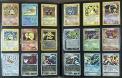Pokemon Vintage Card Collection Lot Binder 56x Holos, WOTC, ex's, E-series - Image 1