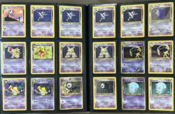 Pokemon Vintage Card Collection Lot Binder 153x Holos, Neo Lugia, Charizards - Image 4