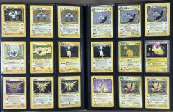Pokemon Vintage Card Collection Lot Binder 153x Holos, Neo Lugia, Charizards - Image 5