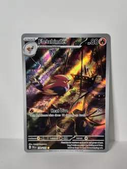Fletchinder 199/193 Illustration Rare Card Pokemon TCG SV Paldea Evolved - Image 1