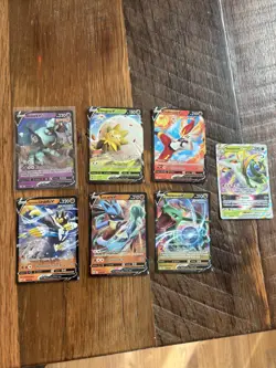 Pokemon TCG 7 Card Lot! Various V’s From Different Sets - Image 1