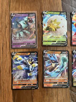 Pokemon TCG 7 Card Lot! Various V’s From Different Sets - Image 2