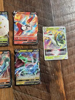 Pokemon TCG 7 Card Lot! Various V’s From Different Sets - Image 3