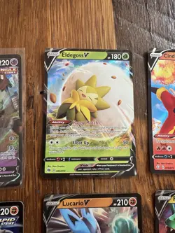 Pokemon TCG 7 Card Lot! Various V’s From Different Sets - Image 5