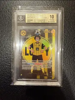 One Piece x BVB Monkey D. Luffy Promo Card BGS 10 Pristine ST13-003 Beckett TCG - Image 1