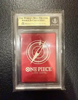 One Piece x BVB Monkey D. Luffy Promo Card BGS 10 Pristine ST13-003 Beckett TCG - Image 2