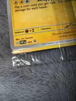 Pikachu SVP101 Black Star SV Promo Play League Pokemon Card TCG Sealed NM - Image 4