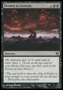 MTG: Drown in Sorrow - Born of the Gods - Magic Card - Image 1