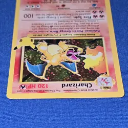 Pokemon TCG Charizard Holo Rare Card 25th Anniversary Edition 4/102 - Image 4