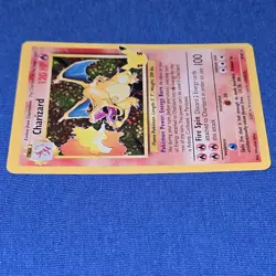 Pokemon TCG Charizard Holo Rare Card 25th Anniversary Edition 4/102 - Image 5