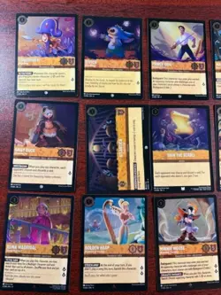 Disney Lorcana Foil Lot - 80 Cards from Ursula’s Return Set - No Duplicates! - Image 3