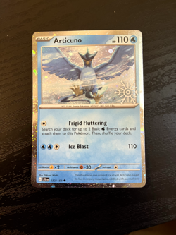 Articuno 32/159 Holiday Snowflake Stamp Promo Pokemon Card | NM - Image 1
