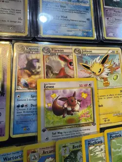 35 Vintage Pokemon Cards - Vintage, Rares, Holos, Promo, 1st Edition, Base, Neo - Image 3