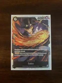One Piece Card Game Sabo PRB02-014 SR English - Image 1