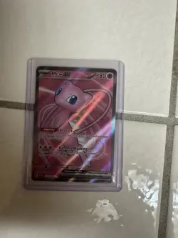Pokemon Mew EX Scarlet and Violet 151 Card 193/165 Ultra Rare Full Art SV Holo - Image 1
