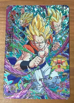 Dragon Ball Heroes card Gogeta SS HGD6-CP2 CP Holo JAPANESE - Image 1