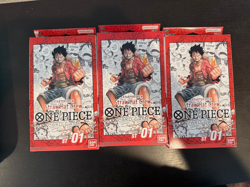 One Piece Card Game Starter Deck ST-01 English LOT OF 3 811039038366 - Image 1